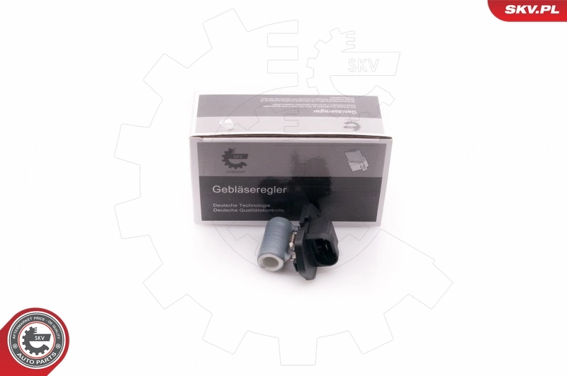 Resistor, interior blower